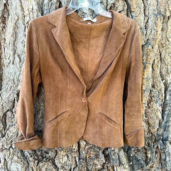 Jackett…etc. suede leather - Picture 1 of 8